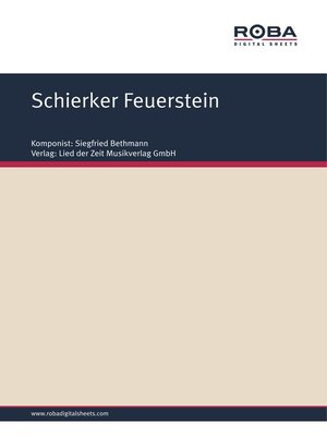 cover image of Schierker Feuerstein
